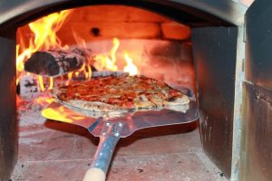 Portuguese Brick Pizza Oven with Cast Stone Face - Cookstove Community