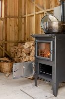 Esse Bakeheart Wood Cook Stove – Oven Open