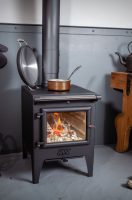 Esse Warmheart Wood Cook Stove – Open Lid